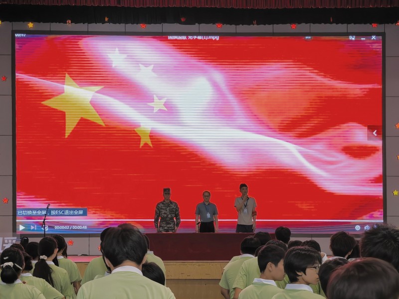学院2026年职业教育渗透班军事拓展训练正式启动
